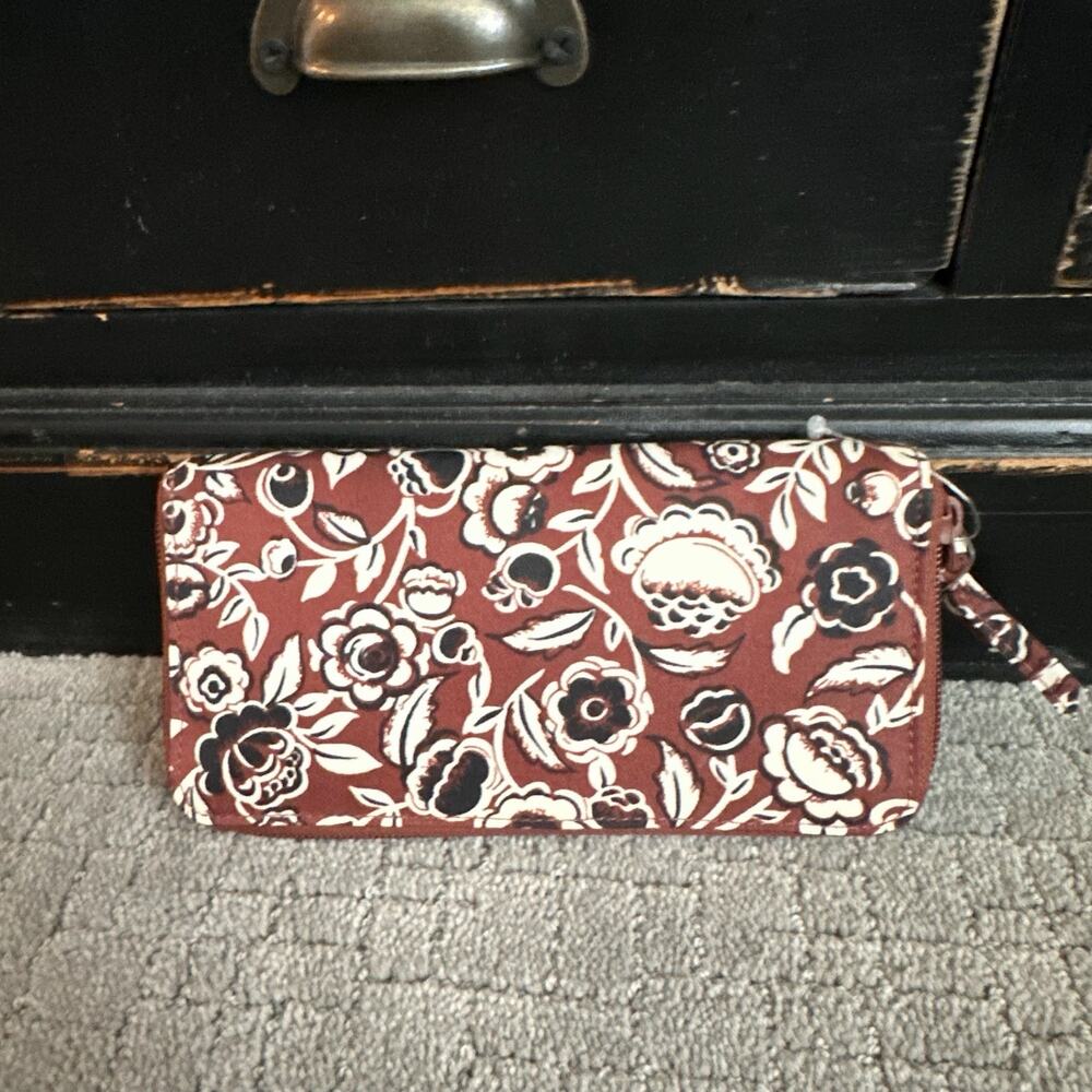 Vera Bradley Zip Around Long Wallet